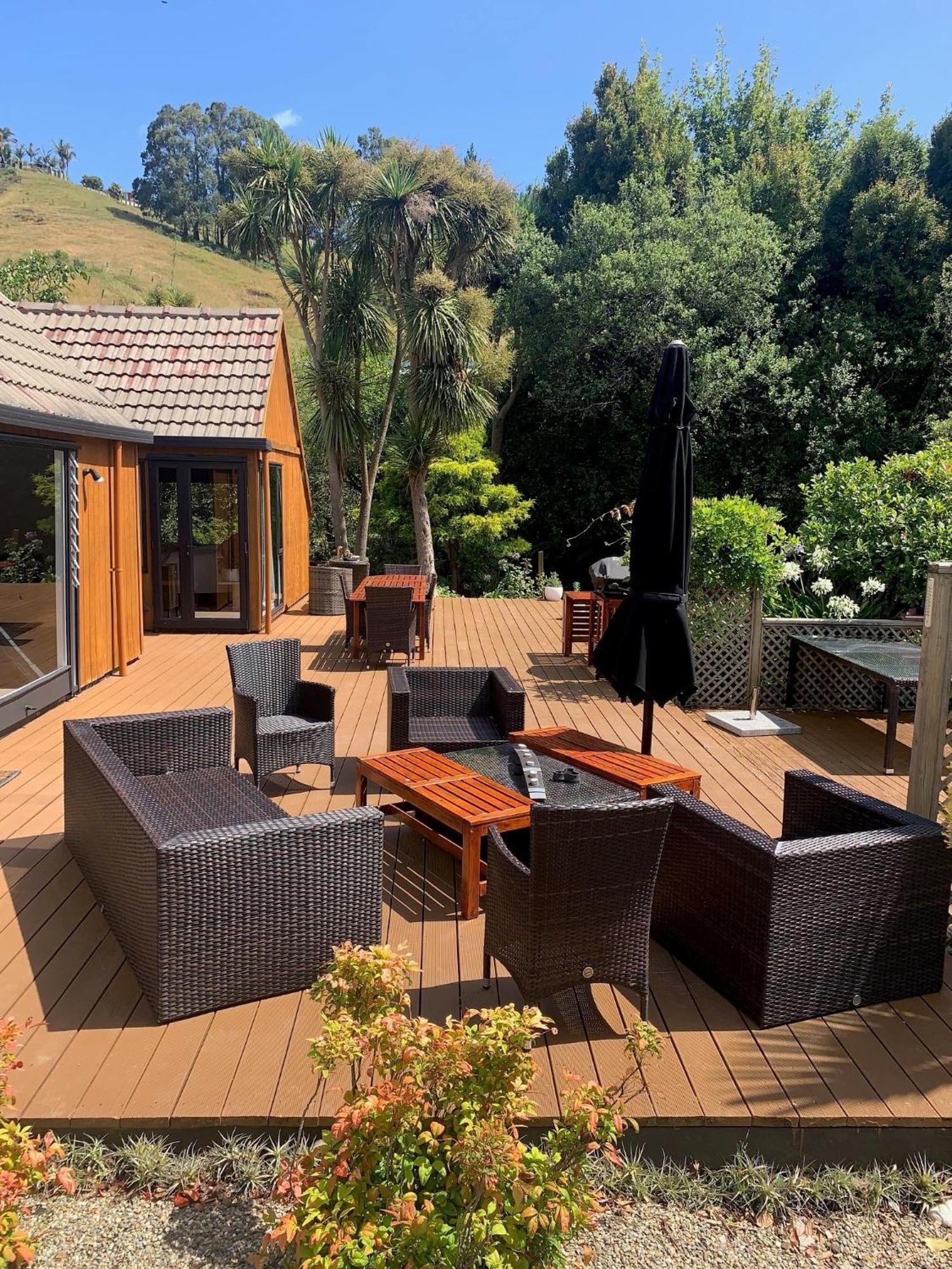 Private Guest Wing - Durie Vale Lodge Whanganui Buitenkant foto